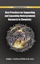 Best Practices for Supporting and Expanding Undergraduate Research in Chemistry