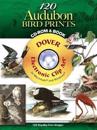120 Audubon Bird Prints CD-ROM and Book