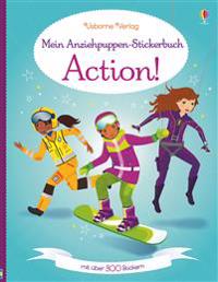 Mein Anziehpuppen-Stickerbuch: Action!