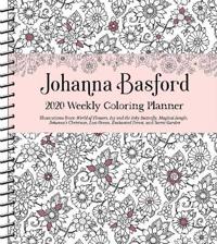 Johanna Basford 2020 Weekly Coloring Planner Calendar