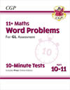 11+ GL 10-Minute Tests: Maths Word Problems - Ages 10-11 Book 1 (with Online Edition): for the 2024 exams