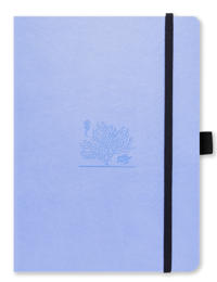 Dingbats* Earth A5+ Sky Blue Great Barrier Reef Notebook - Dotted