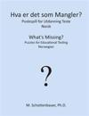 Hva er det som Mangler? Puslespill for Utdanning Teste: Norsk