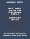 Sheet Music Solos For Euphonium Book 2 Bass Clef Edition