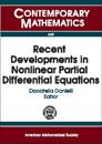 Recent Developments in Nonlinear Partial Differential Equations