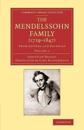 The Mendelssohn Family (1729–1847): Volume 2