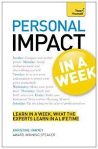 Personal Impact at Work in a Week