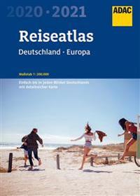 ADAC Reiseatlas Deutschland, Europa 2020/2021 1:200 000
