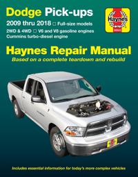 Dodge Pick-Ups 2009 Thru 2018 Haynes Repair Manual