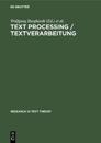 Text Processing / Textverarbeitung