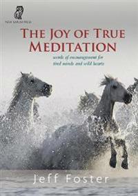 The joy of True Meditation: Words of Encouragement for Tired Minds and Wild Hearts
