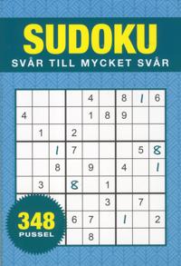 Sudoku - Svår till mycket svår