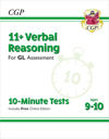 11+ GL 10-Minute Tests: Verbal Reasoning - Ages 9-10 (with Online Edition)