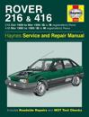 Rover 216 & 416 Petrol (89 - 96) G To N