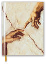 Michelangelo: Creation Hands (Blank Sketch Book)