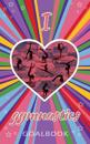 I Love Gymnastics Goalbook Journal (purple/stripes cover #4)