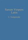 Sarum Vespers Latin I