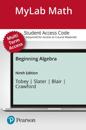 MyLab Math with Pearson eText Access Code (24 Months) for Beginning Algebra