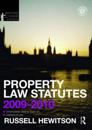Property Law Statutes 2009-2010