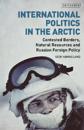 International Politics in the Arctic