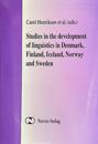 Studies in the development of linguistics in Denmark, Finland, Iceland, Norway and Sweden