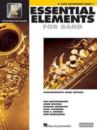 Essential Elements for Band - Eb Alto Saxophone Book 1 with Eei