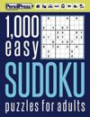 1000 easy Sudoku puzzles book for adults