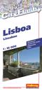 Lissabon City Flash Hallwag stadskarta : 1:16000