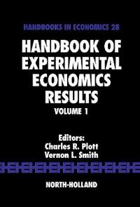 Handbook of Results in Experimental Economics