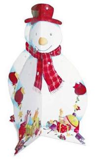 Snowman 3d Advent Calendar