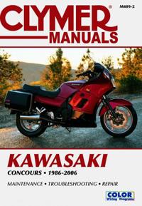 Clymer Manuals Kawasaki Concours 1986-2006