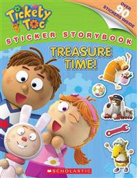 Tickety Toc: Treasure Time! Sticker Storybook