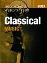 International Who's Who in Classical Music/Popular Music 2003 Set