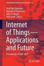 Internet of Things—Applications and Future