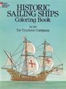 Historic Sailing Ships Colouring Book