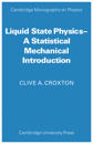 Liquid State Physics