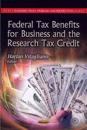 Federal Tax Benefits for Businessthe Research Tax Credit