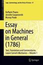 Essay on Machines in General (1786)