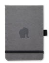 Dingbats* Wildlife A6+ Reporter Lin - Grey Elephant Notebook