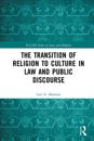 Transition of Religion to Culture in Law and Public Discourse