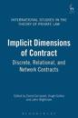 Implicit Dimensions of Contract