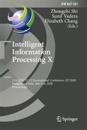 Intelligent Information Processing X