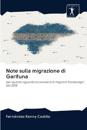Note sulla migrazione di Garifuna