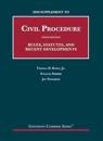 2020 Supplement to Civil Procedure, Rules, Statutes, and Recent Developments