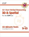 11+ CEM 10-Minute Tests: Non-Verbal Reasoning 3DSpatial - Ages 9-10 (with Online Edition)