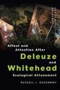Affect and Attention After Deleuze and Whitehead