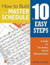 How to Build the Master Schedule in 10 Easy Steps