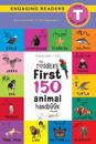 The Toddler's First 150 Animal Handbook (English / American Sign Language - ASL) Travel Edition
