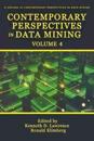 Contemporary Perspectives in Data Mining Volume 4