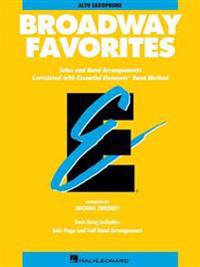 Essential Elements Broadway Favorites: Eb Alto Saxophone